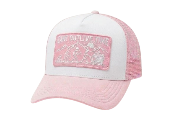 Pink Colt trucker cap