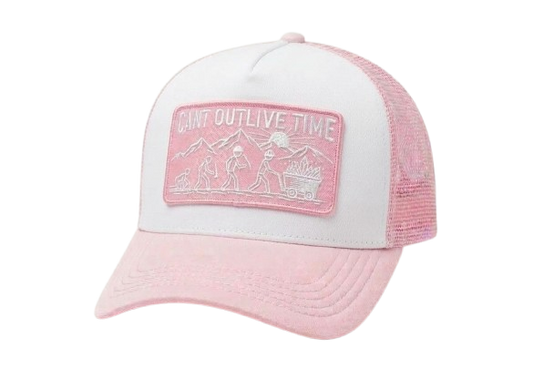 Pink Colt trucker cap